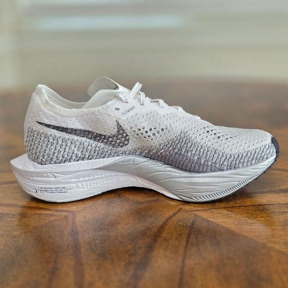 Nike ZoomX Vaporfly Next% 3 Running Shoes Women's 6 White Silver New DV4140-100 - Picture 8 of 13